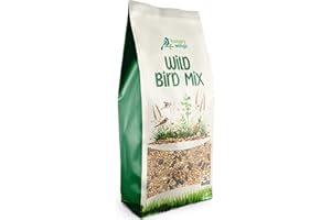 HUNGRY WINGS Premium Wild Bird Food 5L Refill, (5L Bag, Wild Bird Mix)