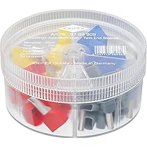 KNIPEX 97 90 15 Surtido De Crimpado Para Punteras Huecas 265 Mm