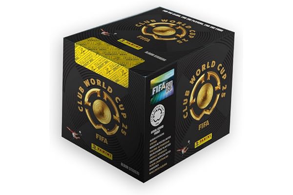 Panini Collection d'autocollants FIFA Club World Cup 2025 (boîte de 50 sachets)