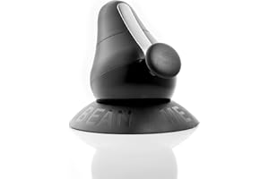 Finum BEAN ME UP Moulin à café manuel avec 2 cônes de broyage en céramique - Moulin à café réglable en finesse pour tous les grains - Moulin pour café & espresso - noir