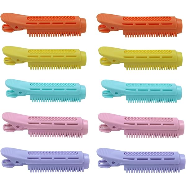Haar-Volumen Clips 4er Set – Heatless Wurzelclip Für Mehr Fülle Am Ansatz, Einfaches Styling
