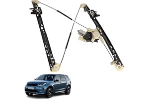 JAVOUKA Front Right Window Regulator with Motor Fit for Land Rover Discovery 5 L462 All Enigne SUV 2016-2020, LR083210 Front Driver Side Electric Window Regulator