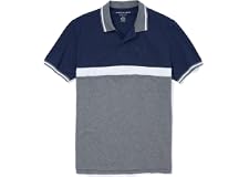 American Eagle Men U-1165-2740-006 Colorblock Pique Polo Shirt