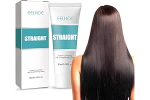 NURVIDIS Protein Correcting Hair Straightening Cream Hair Smoothing Cream Hair Straightening Cream Haarglättungscreme, Glättungscreme Für Lockiges Haar Für Trockenes Geschädigtes Haar (60ml)