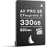 Angelbird AV PRO SE CFexpress Type A Bellek Kartı 330 GB - 650 MB/s Kesintisiz Yazma Hızı, 8K RAW Video, Sony Alpha & FX Seri