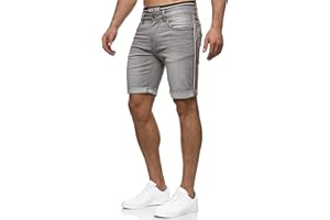 Indicode Hommes Fife Short en Jean 5 Poches