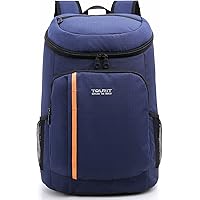 TOURIT Kühler Rucksack Leichter Rucksack 28 L mit Flaschenöffner Hält 28 Dosen