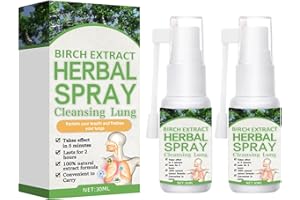 CHICNANA Mullein Leaf Extract for Lungs,Mullein Drops Mullein Drops for Lungs Lignosus for Lungs and Phlegm Lung Cleanse Mullein Leaf Mullein Extract（2pcs）