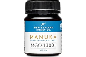 New Zealand Honey Co. Miele di Manuka MGO 1300+ | Attivo e lordo | Prodotto in Nuova Zelanda | 125g