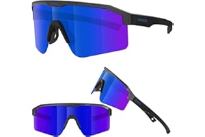 ER00 Eazyrun Kids Youth Polarised Sports Sunglasses Women Men, Cricket Pickleball Rounders Baseball Cycling Running Outdoor Hiking Skiing