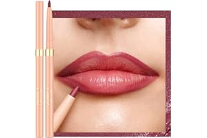 OULAC Matita Labbra Rosa Opaco, Lipliner Impermeabile Dura 12 Ore +, No-Transfer, Altamente Pigmentate, Liscio, per Contornare le Labbra, Vegan (05) Dried Rose