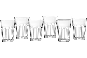 Ritzenhoff & Breker Riad - Juego de 6 vasos altos (350 ml, cristal)