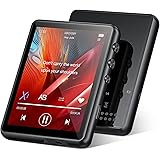 32GB MP3 Player Bluetooth 5.0, Touchscreen HiFi Verlustfreier Ton Musik Player mit Lautsprecher, Line-in Voice Recorder, FM R