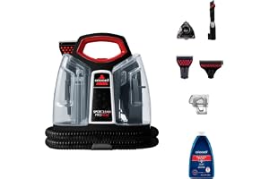 BISSELL SpotClean ProHeat Portable Wet & Dry Vacuum Cleaner | Heatwave Technology removes Curry & Tough Stains|Deep Cleans Carpet, Sofa, Curtains, Mattress | 2 Yrs Warranty