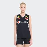 Adidas T&uuml;rkiye Voleybol Milli Takim Formasi T&uuml;rkiye Kadın Voleybol Milli Takım Forması KM7476 Siyah