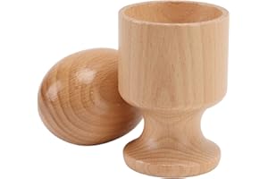 BSTCAR Kit di Giocattoli per Bambini, Portauova in Legno con Uova, Tazze portauova per Lo Sviluppo precoce, Giocattolo per Le abilità motorie del Bambino