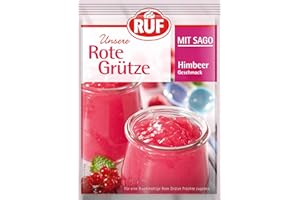 RUF rojos grütze con Sago, 18 pack (18 x 1.5 L Paquete)
