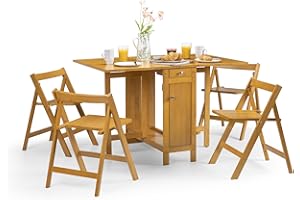 Julian Bowen Juego de comedor compacto Savoy, roble claro