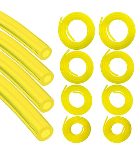 Transparenter Kraftstoffschlauch – 10 Meter Rolle, Innen-Ø 4,0 Mm / Außen-Ø 6,0 Mm, Für Kettensägen, Rasenmäher, Gebläse