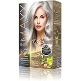 MAXX DELUXE BEAUTY EXPERT HAIR COLOR (KERETİN)'Lİ 1 KUTU (2 X 50 ML) (Titanyum Gri 0.02)