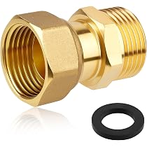 Messing Verschraubung Durchgang beweglich 1 Zoll IG/AG – mit EPDM Messing Verschraubung Durchgang beweglich 1 Zoll IG/AG – mit EPDM