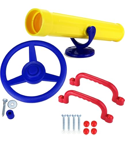 Rebo Pink Accessories - Steering Wheel, Telescope & Grips