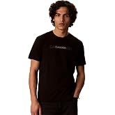 Calvin Klein SS 30 EU Repeat Stnd Logo Graphi Lv04lh802g Men's Graphic Tees (Pack of 1)