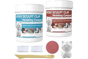 SZ-KARIDGE Epoxy Sculpt Pool Putty per perdite sott'acqua, AB pasta autolubrificante per modellare, modellare, riparare, riempimento, metallo, legno, piastrelle, ceramica bianca