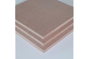 MARTIN WEDDELING MDF Platten 25mm stark. Spanplatten, Holzplatten (500x500mm)