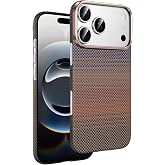 CONSTRAIN - iPhone 17 Pro Max ile uyumlu Apple Kılıf Magsafe ile uyumlu Şarj &Ouml;zellikli Ultra Slim Aramid Karbon Fiber Kevlar 