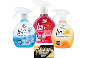 PARAHON Crease Release Spray - Anti-Crease Wrinkle Releaser | Scents | Iron-Free Clothing Refresher Spray | Fabric Freshener (1500ml, Trio Scents)