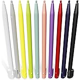 subtel - Pack de 10x Stylets pour Nintendo DS Lite - Stylet Tactile Haute précision pour Jeux vidéo Couleur : Rouge, Violet, 