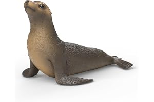 schleich WILD LIFE | Sjölejonet 14933 | Detaljerad djurfigur och samlarfigur | Zoo Toys