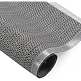Purav Light Anti-Skid Non-Slip Waterproof Rubber Door Mat for Home Outdoor Entrance Large Size Foot Mats (16x24 Inch, Grey)