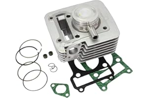 NTT Kit cylindre piston alu sport 150cc Ø57mm moto Yamaha 125 YBR 5VL00 Neuf