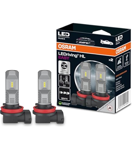Auto Verlichting OSRAM LEDriving HL EASY H15, Led-grootlicht En Dimlicht, Koud Wit 6500 K, Geen Accessoires Nodig, Alleen Offroad-gebruik, Geen ECE, 2 Lampen H15 LED Grootlicht