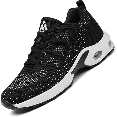 Scarpe Da Ginnastica Donna Sportive Sneakers Running Basket Sport Outdoor Fitness Respirabile Scarpe Da Corsa, Grigio, 40 EU - 2