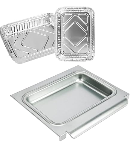 Kit Bac à Graisse + Récupérateur + 10 Doublures Aluminium Pour Weber Genesis II Série 300 – 45,7 X 33 Cm
