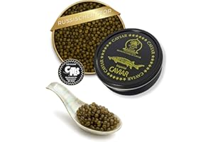 ‎SEPEHR DAD CAVIAR SEPEHR DAD CAVIAR Beluga Caviar Imperial – Auslese 50 g I besonders großes Korn 2,9–3,3 mm I Beluga-Caviar aus nachhaltiger Aquakultur I mild & cremig-sahnig I exklusiver Stör Kaviar