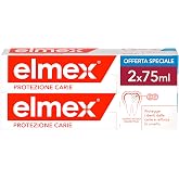 Elmex Protection Anticaries Toothpaste 2x75ml | Protects Against Cavities, Remineralizes Enamel, Helps Reduce Mineral Loss an