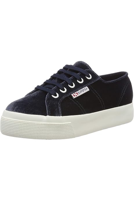 superga leer platform