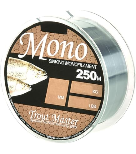 Trout Master Fluoro Mainline 150m - - Der Angelshop für Ang