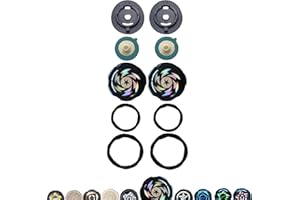 CYCLALON Fermeture rotative pour chaussures - Paire de lacets de rechange, transforme n'importe quelle chaussure en style Boa ou Atop, fermetures rapides et réglables