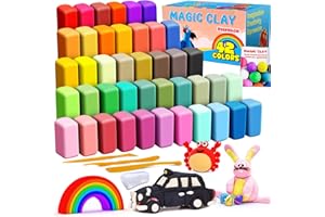 ESSENSON Modelling Clay Set - 42 Colours Air Drying Magic Clay for Children, Gift for Boys and Girls Aged 3-12 Years