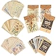 ELECDON Scrapbook Paper Art Journal Supplies, Vintage Journaling Scrapbooking Supplies Craft Kit for Bullet Journals Junk Journal Planner, 40 Designs Aesthetic Scrap Booking Decopodge Paper 240 Sheets
