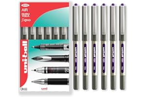 Uni-ball EYE UB-157 - Bolígrafos de punta redonda (0,7 mm), color morado