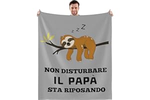 MAST DOO Regalo Papà, Regalo Papà Compleanno, Regali per Papà da Figlia Figlio, Idee Regalo Papà, Festa del Papà Idee Regalo, Regalo Papà Flanella Natale Coperta 130 x 150cm