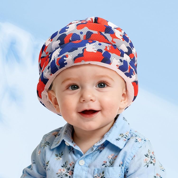 Protège-tête Bébé En Forme De Tortue – Avec Rembourrage Doux, Sangle Ajustable – Pour Apprendre à Marcher, Anti-chutes