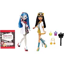Monster High Mattel BBC81 Laboratory Partner Ghoulia and Cleo 2 ...