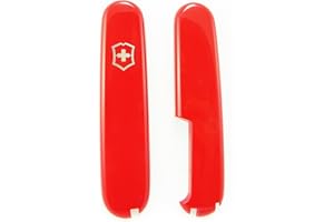 Victorinox Plus Scales - Red with Pen Slot for 91mm Swiss Army Knife handles
